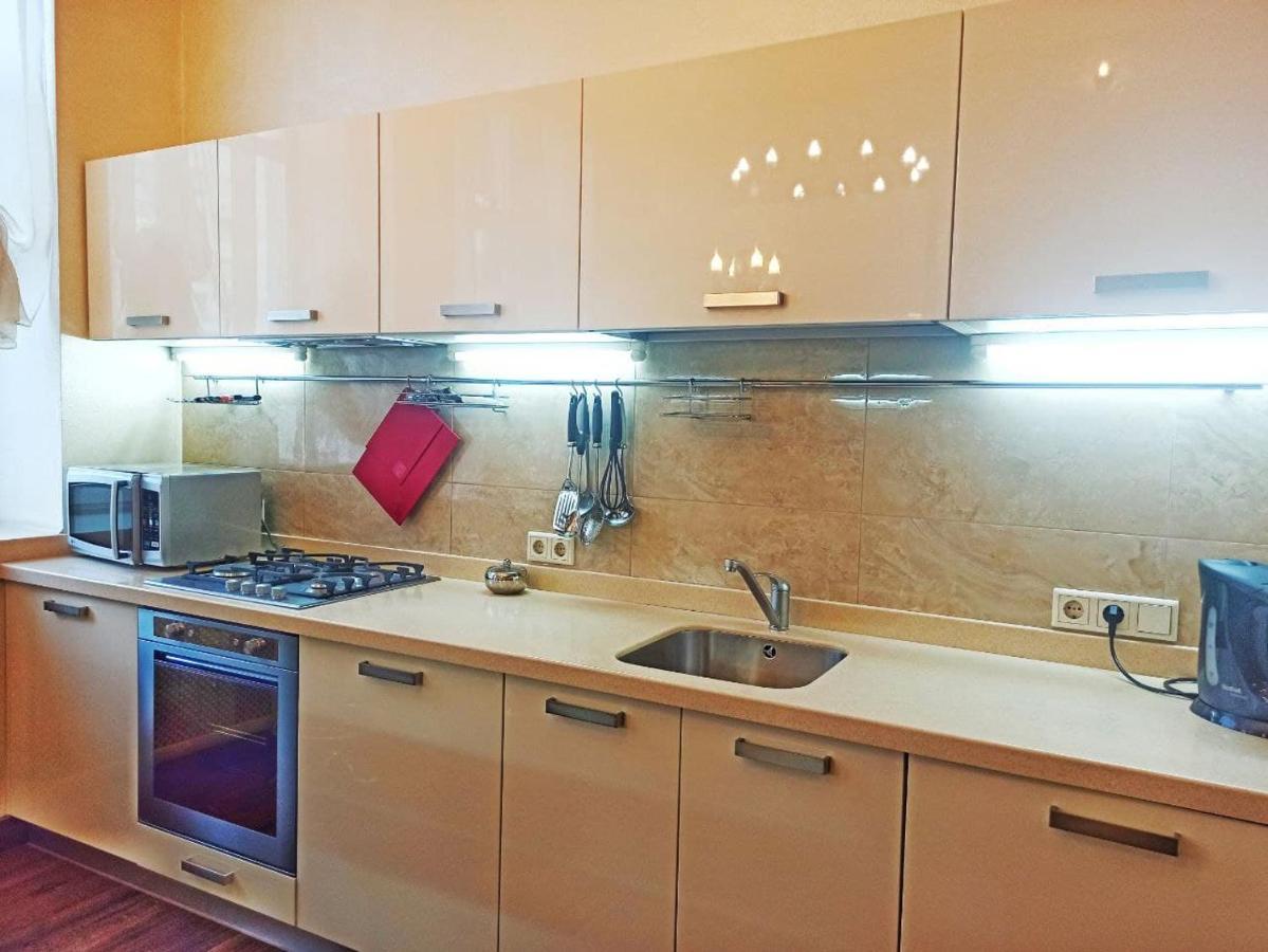 Двухуровневая Дизайнерская Квартира В Центре Киева Eksteriør bilde